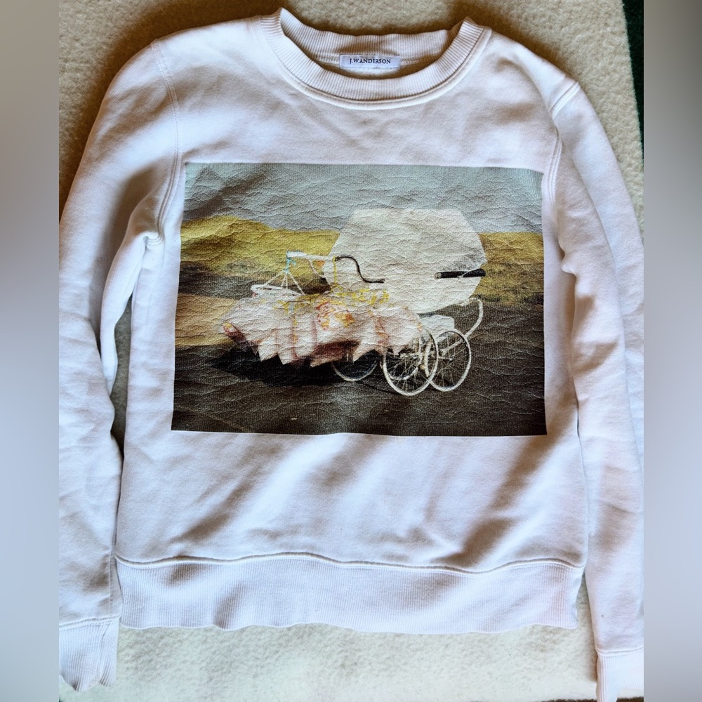 JW ANDERSON crewneck sweater.